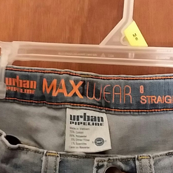 Boys Urban Pipeline Jeans Size 8 - Picture 3 of 4